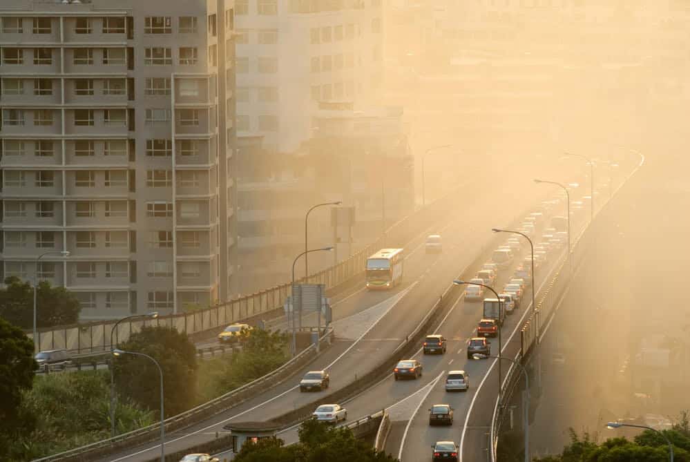 La contaminación del aire