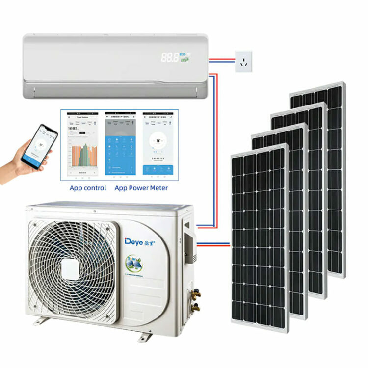 Hibridni ACDC solarni zračni vodni hladilnik
