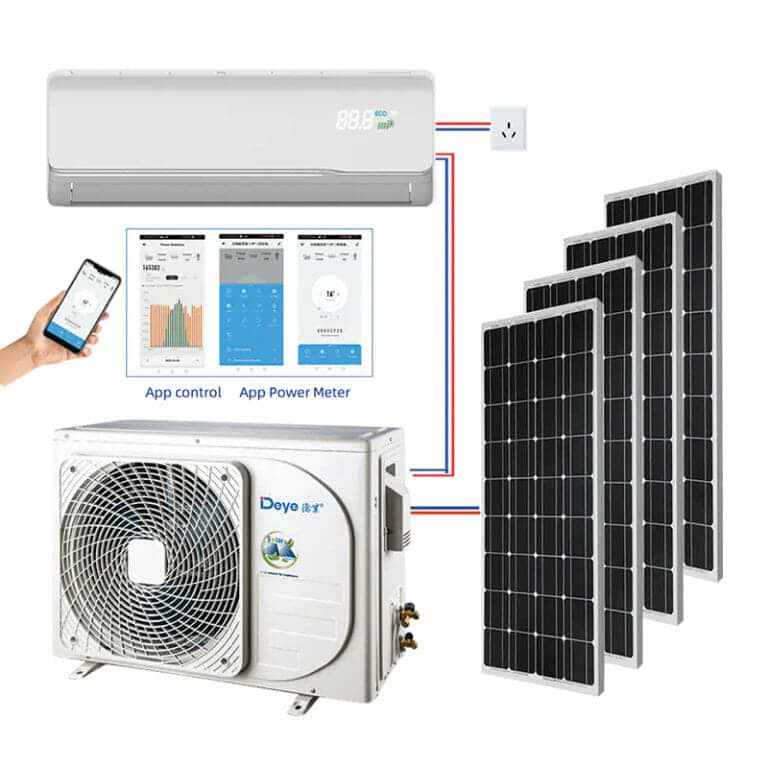Tragbare Solarklimaanlage