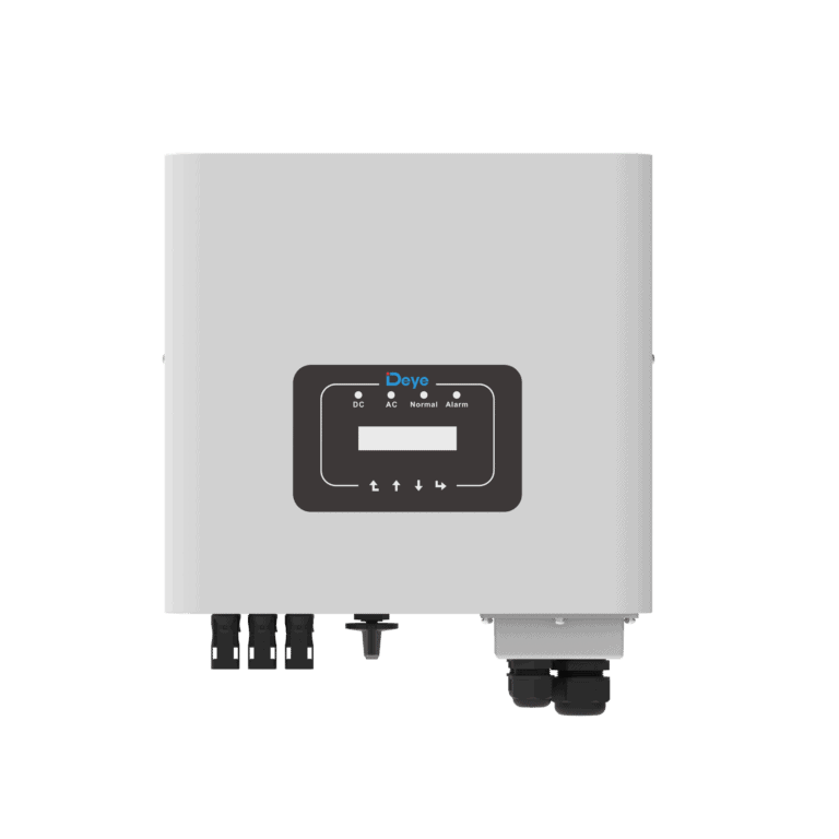 High-efficiency solar inverter for renewable energy systems with advanced monitoring features.