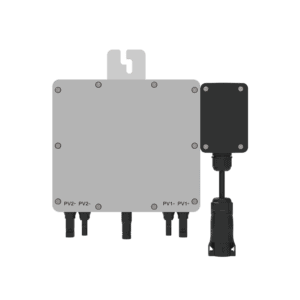 Microinversor de alta eficiência para sistemas de energia solar, compatível com os modelos SUN-M60/80/100G4-EU-Q0, garantindo conversão de energia otimizada e desempenho confiável.