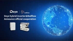 A Deye inverter és a Redflow hivatalos együttműködést hirdet